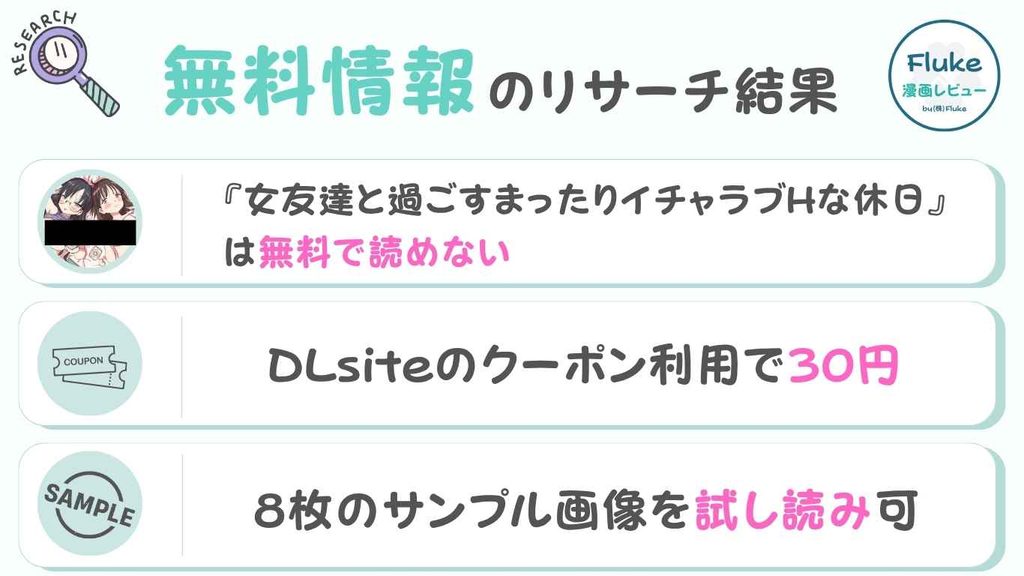無料情報のリサーチ結果