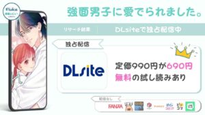 『強面男子に愛でられました。』の配信情報や読者の満足度を調査